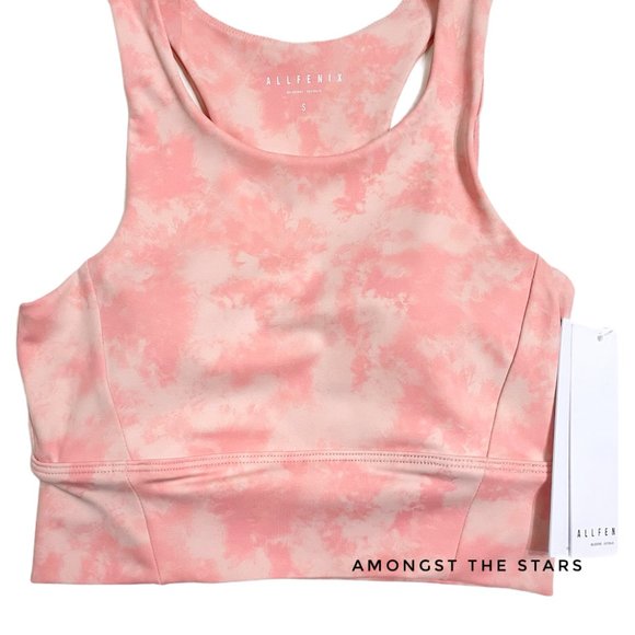 All Fenix Blush Pink Tie Dye Sports Bra & Leggings - Picture 4 of 14
